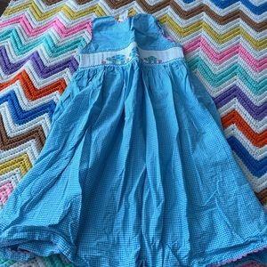 Smocked Turtle Dress